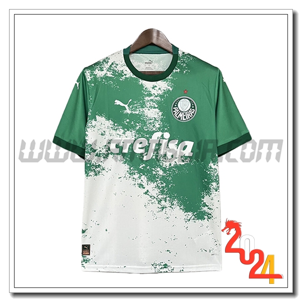 Maglia Calcio Palmeiras Special Edition 2024 2025 Bianco/Verde