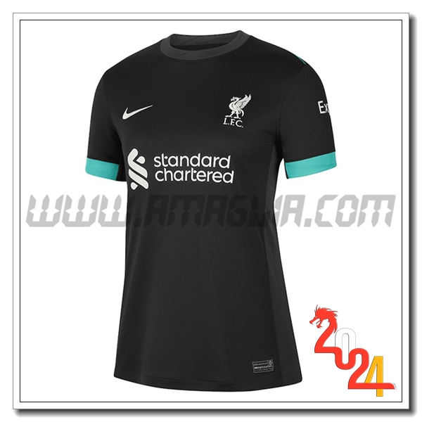 Seconda Nuovo Maglia FC Liverpool Donna 2024 2025