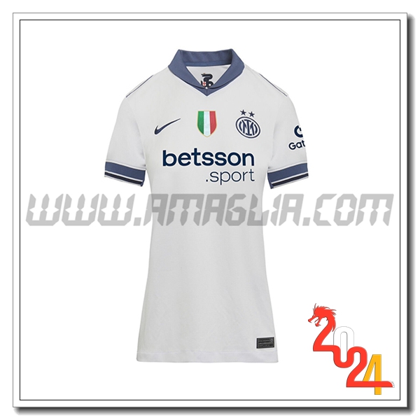 Seconda Nuovo Maglia Inter Milan Donna 2024 2025