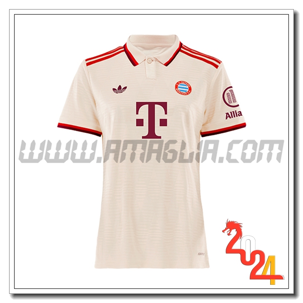 Nuovo Maglia Bayern Monaco Donna Champions League 2024 2025