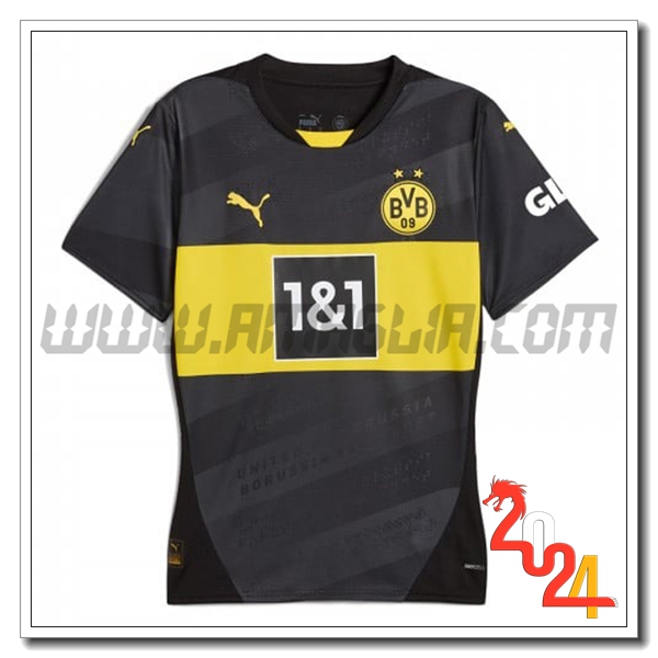Seconda Nuovo Maglia Dortmund BVB Donna 2024 2025