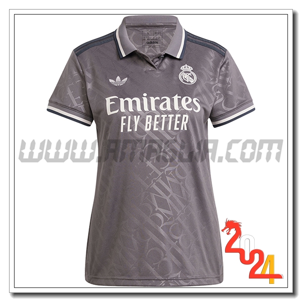 Terzo Nuovo Maglia Real Madrid Donna 2024 2025