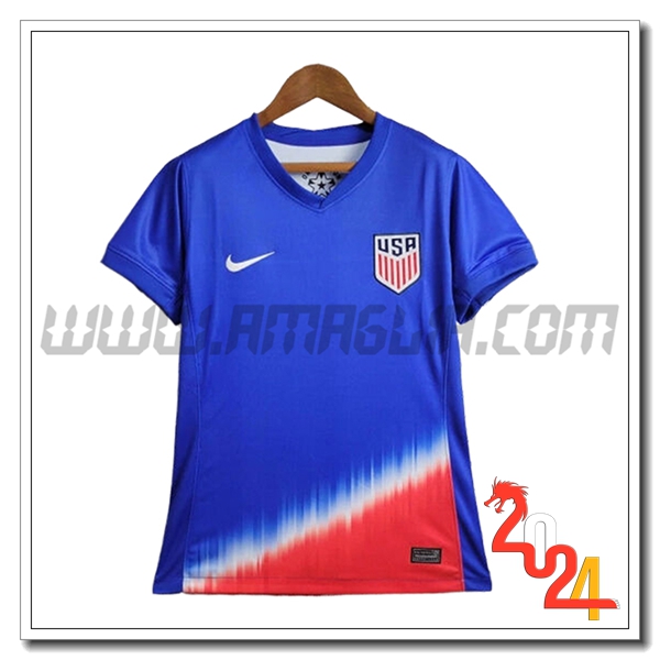 Seconda Maglia Calcio STATI UNITI Donna 2024 2025