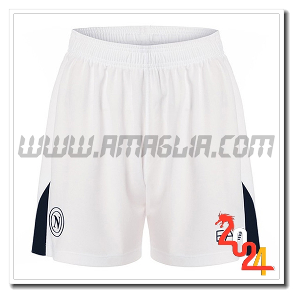 Seconda Pantaloncini Calcio SSC Napoli 2024 2025