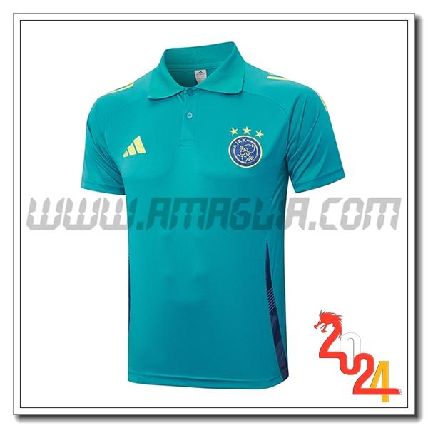 Maglia Polo Ajax Verde 2024 2025