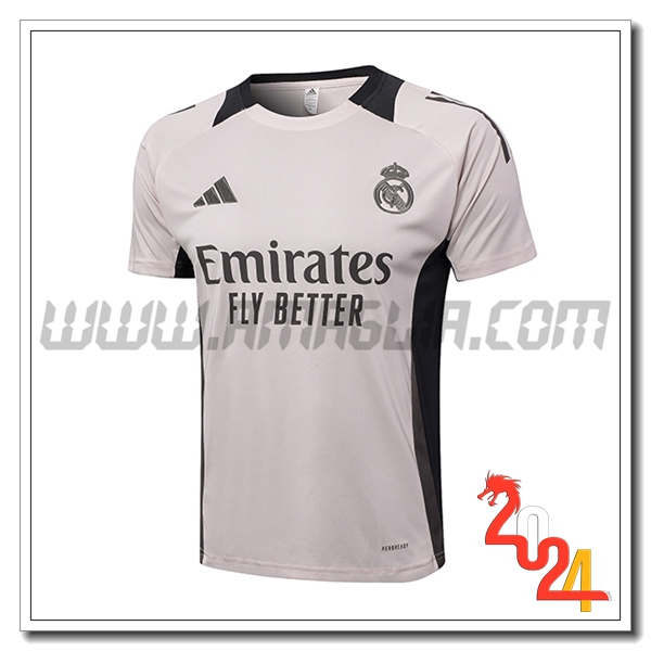 T Shirt Allenamento Real Madrid Rosa/Nero 2024 2025