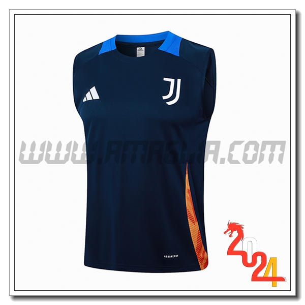 Canotta Allenamento Juventus Blu Reale 2024 2025