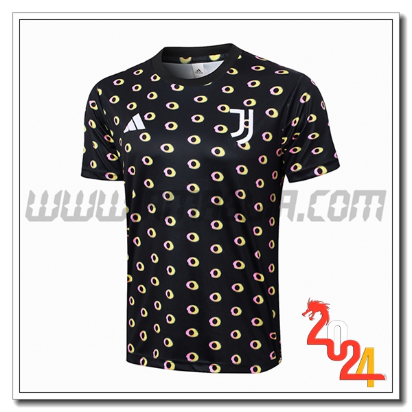 T Shirt Allenamento Juventus Nero 2024 2025