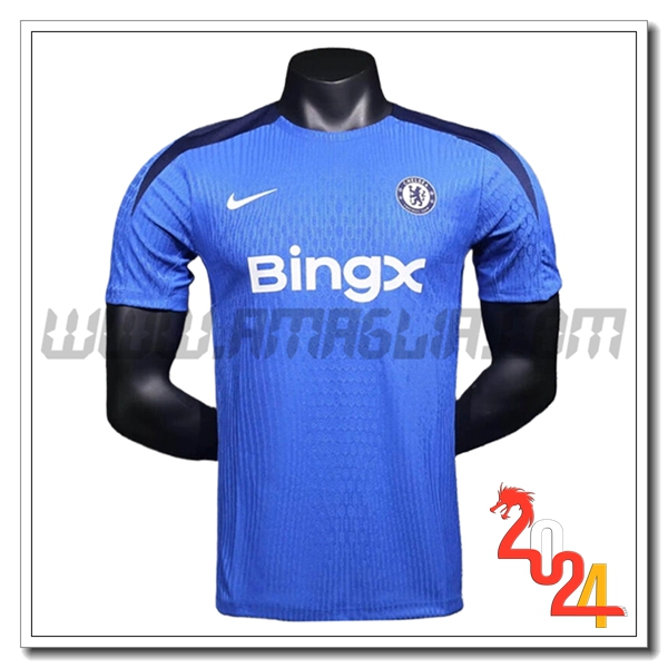 T Shirt Allenamento FC Chelsea Blu/Nero 2024 2025