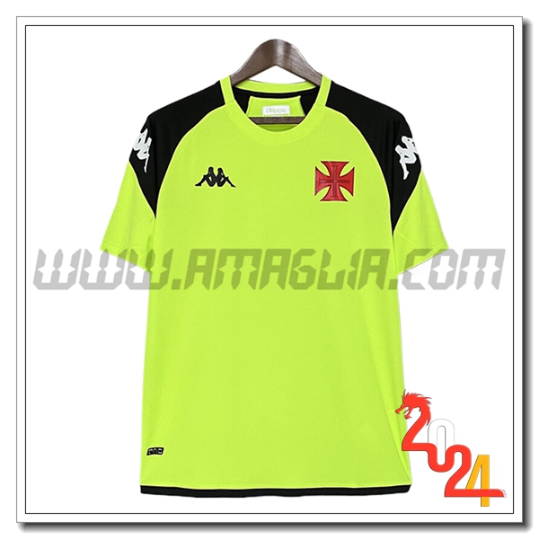 T Shirt Allenamento Vasco da Gama Verde/Nero 2024 2025