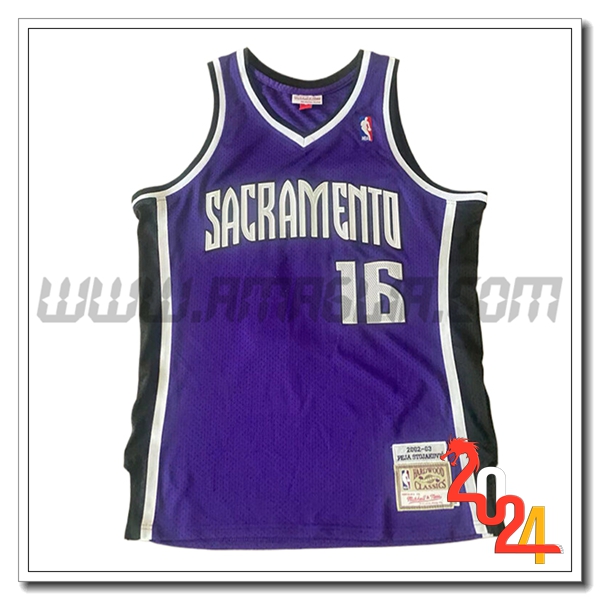 Maglia Sacramento Kings (STOJAKOVIC #16) 2024/25 viola