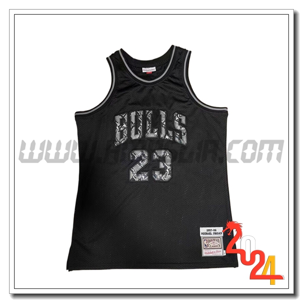 Maglia Chicago Bulls (JORDAN #23) 2024/25 Nero/Grigio