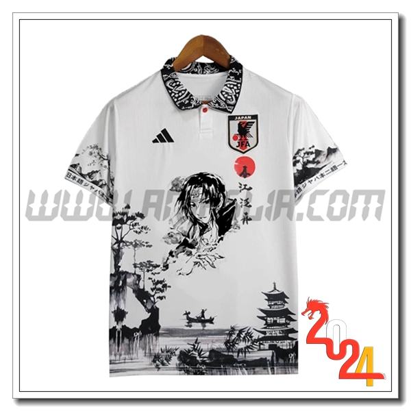 Maglia Squadra Giappone Edizione speciale -3 2024 2025 Bianco