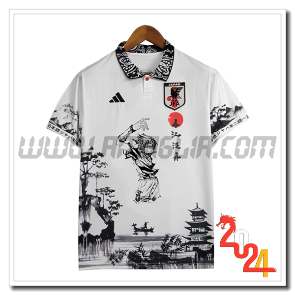 Maglia Squadra Giappone Edizione speciale -4 2024 2025 Bianco