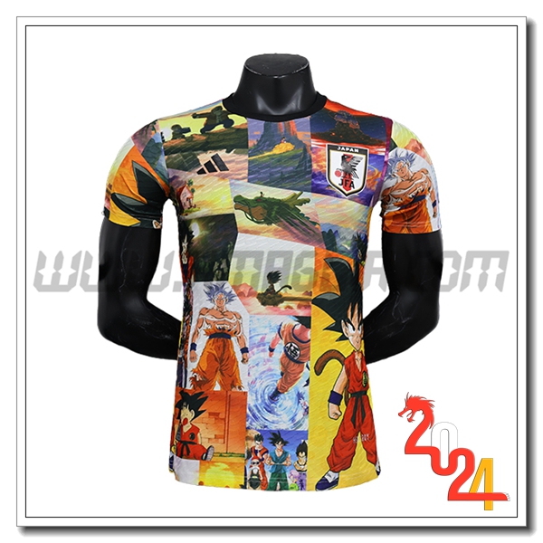 Maglia Squadra Giappone Edizione speciale 2024 2025 GIALLO