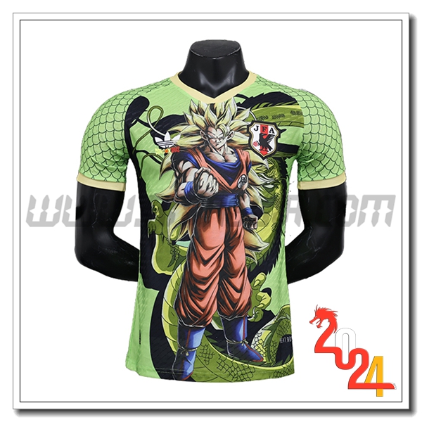 Maglia Squadra Giappone Edizione speciale 2024 2025 Verde