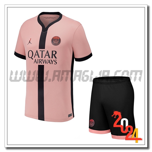 Kit Maglia PSG Terzo + Pantaloncini 2024 2025