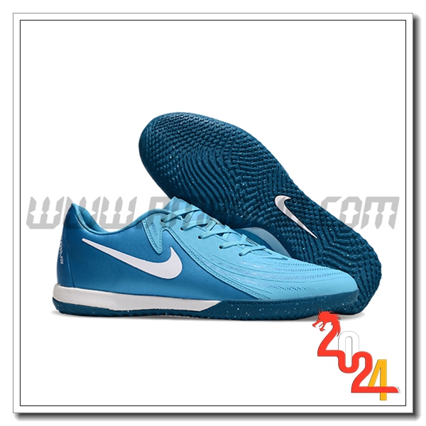 Nike Scarpe Da Calcio Phantom GX II ACAD LV8 IC Blu/Bianco
