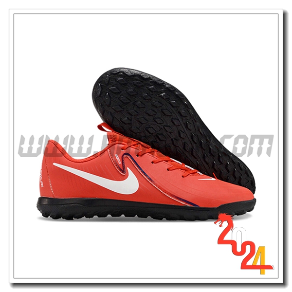 Nike Scarpe Da Calcio PHANTOM GX II CLUB TF Rosso/Bianco