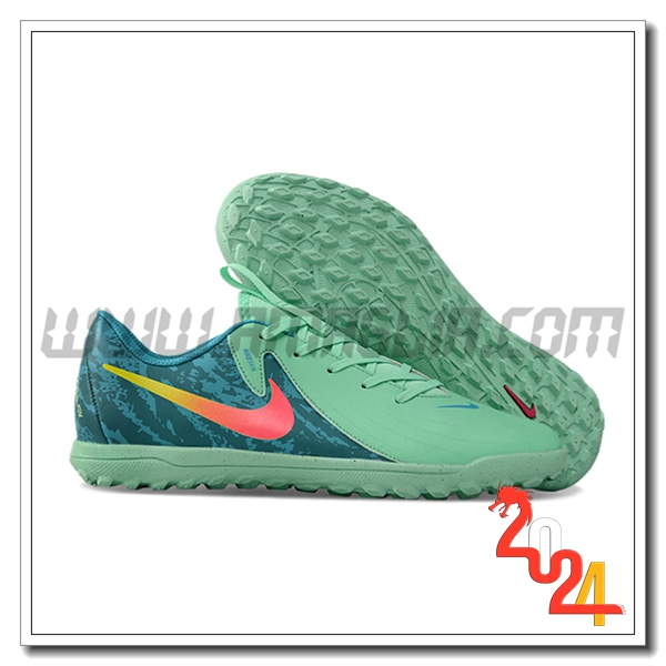 Nike Scarpe Da Calcio PHANTOM GX II CLUB TF Verde/Rosa