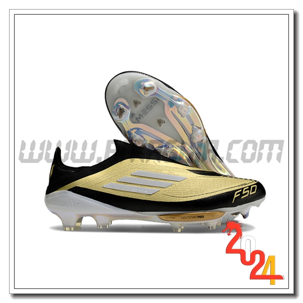 Adidas Scarpe Da Calcio F50+ FG Giallo/Nero/Bianco