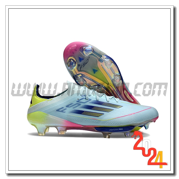 Adidas Scarpe Da Calcio F50 Elite FG Blu/Nero/Giallo