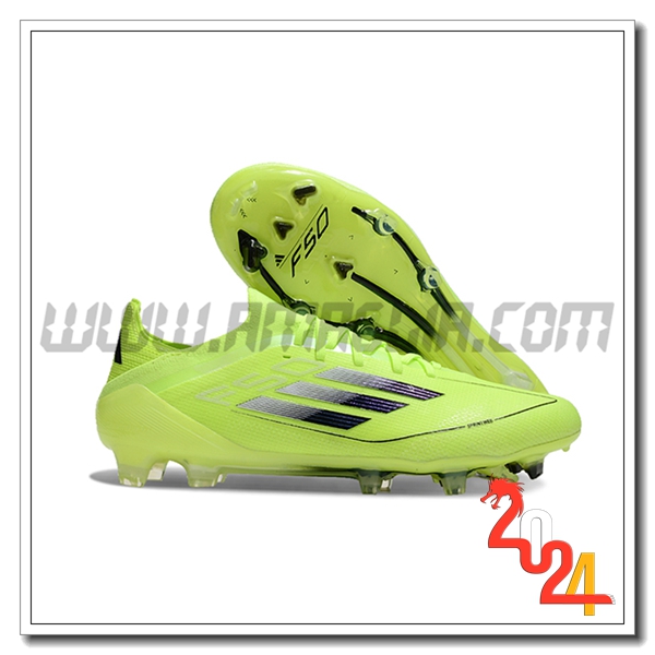 Adidas Scarpe Da Calcio F50 Elite FG Giallo/Nero -02