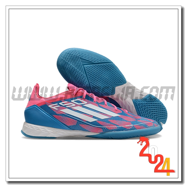 Adidas Scarpe Da Calcio F50 PRO IC Rosa/Blu/Bianco
