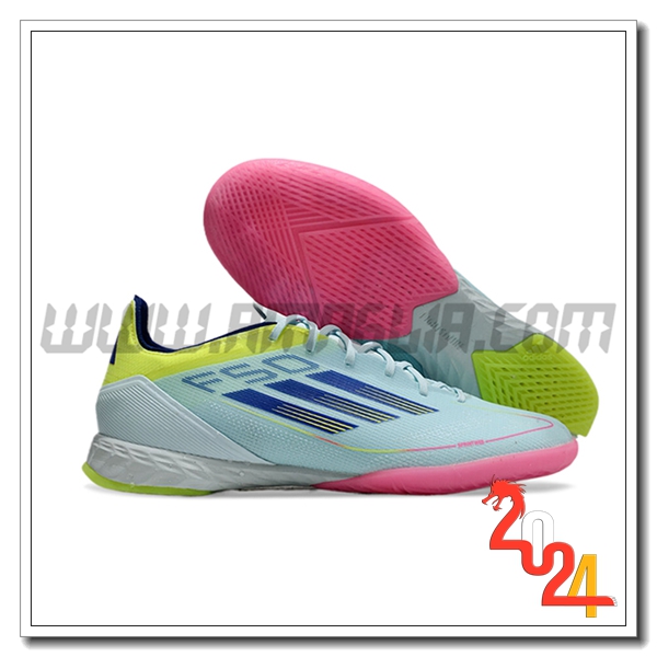 Adidas Scarpe Da Calcio F50 PRO IC Blu/Nero/Giallo