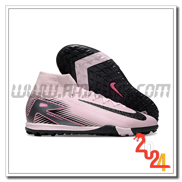 Nike Scarpe Da Calcio Air Zoom Mercurial Superfly X Elite TF Rosa/Nero