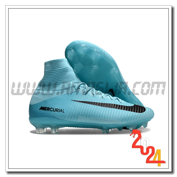 Nike Scarpe Da Calcio Zoom Superfly 5 Elite FG Blu/Nero