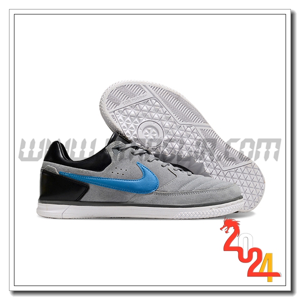 Nike Scarpe Da Calcio Gato IC Grigio/Nero/Blu
