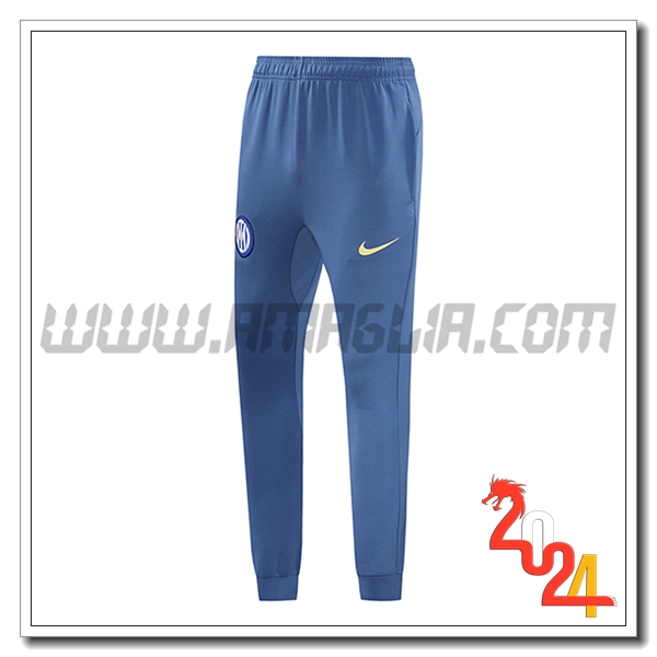 Pantaloni Da Allenamento Inter Milan Blu 2024 2025