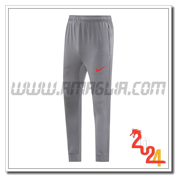 Pantaloni Da Allenamento Atletico Madrid Grigio 2024 2025 -02