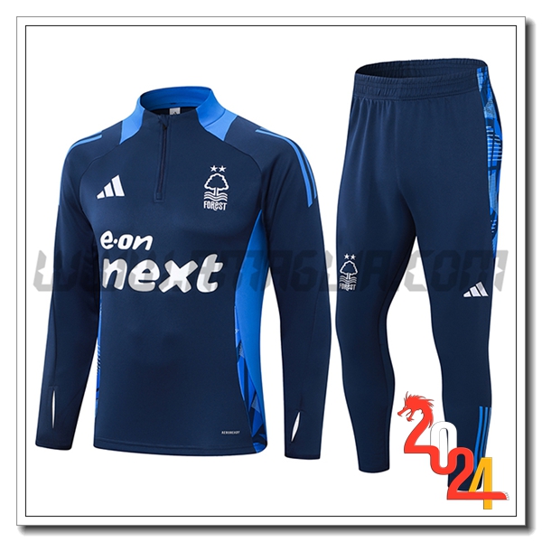 Tuta Allenamento Nottingham Forest Blu Reale 2024 2025