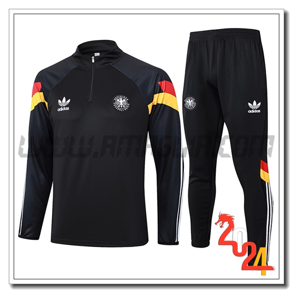 Tuta Allenamento Germania Nero 2024 2025