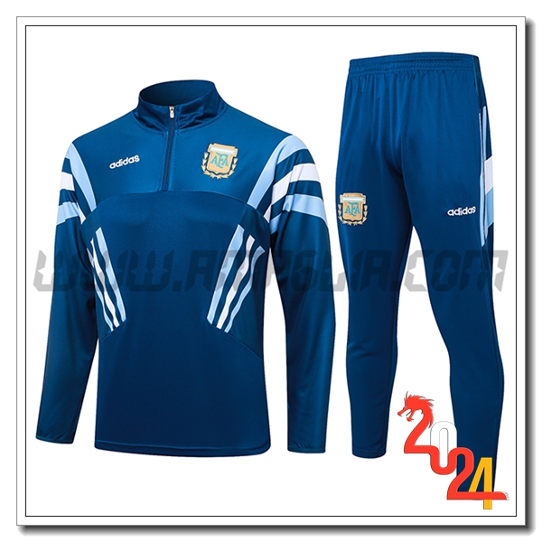 Tuta Allenamento Argentina blu navy 2024 2025