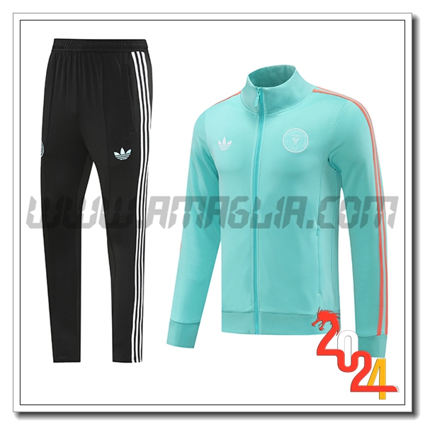 Tuta Allenamento Giacca Inter Miami CF Verde 2024 2025