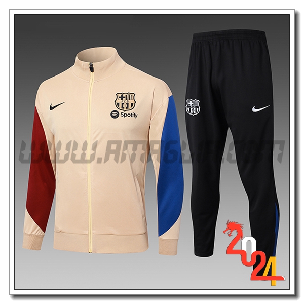 Tuta Allenamento PSG Bambino Giallo/Blu/Rosso 2024 2025