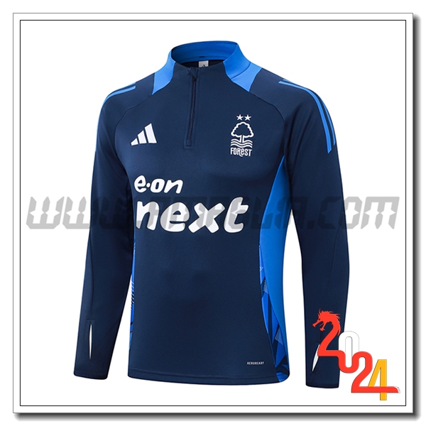 Felpa Allenamento Nottingham Forest Blu Reale 2024 2025