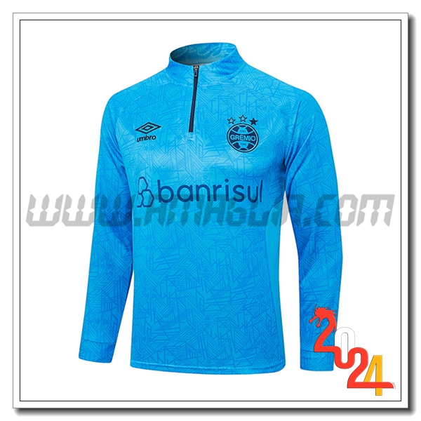 Felpa Allenamento Gremio Blu 2024 2025