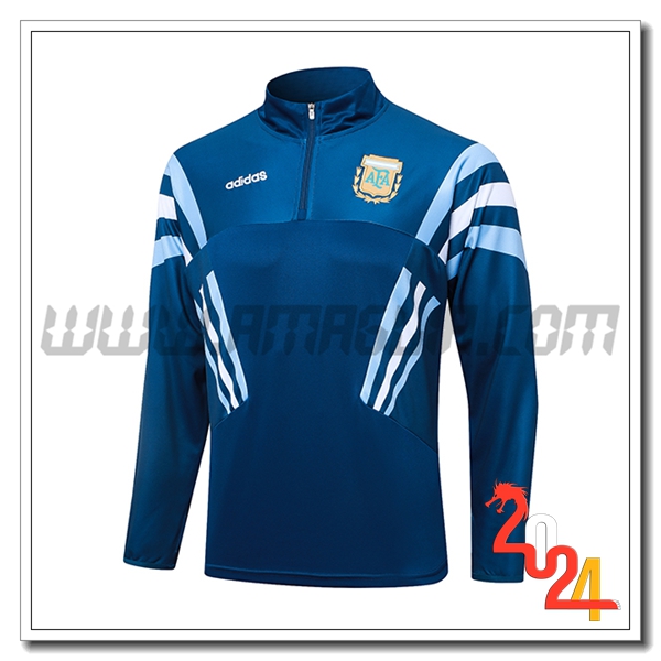 Felpa Allenamento Argentina blu navy 2024 2025