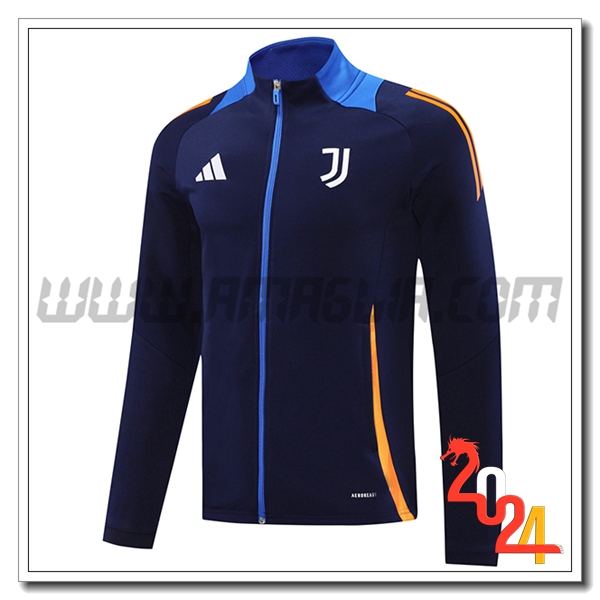 Giacca Calcio Juventus Blu Reale 2024 2025 -02