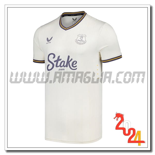 Everton Terzo Nuovo Maglia 2024 2025 Verde