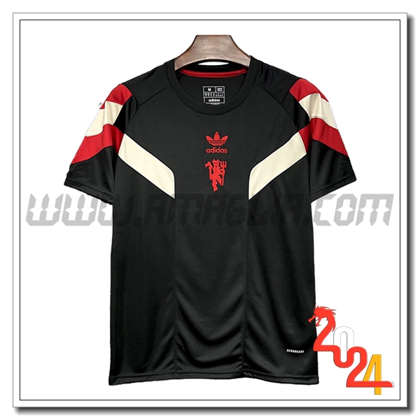Maglia Calcio Manchester United Edizione speciale 2024 2025 Nero