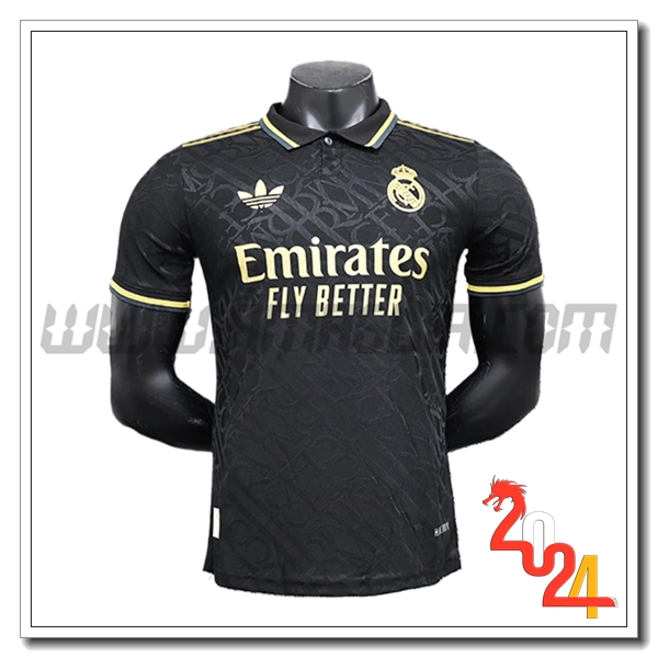 Maglia Calcio Real Madrid Edizione speciale 2024 2025 Nero