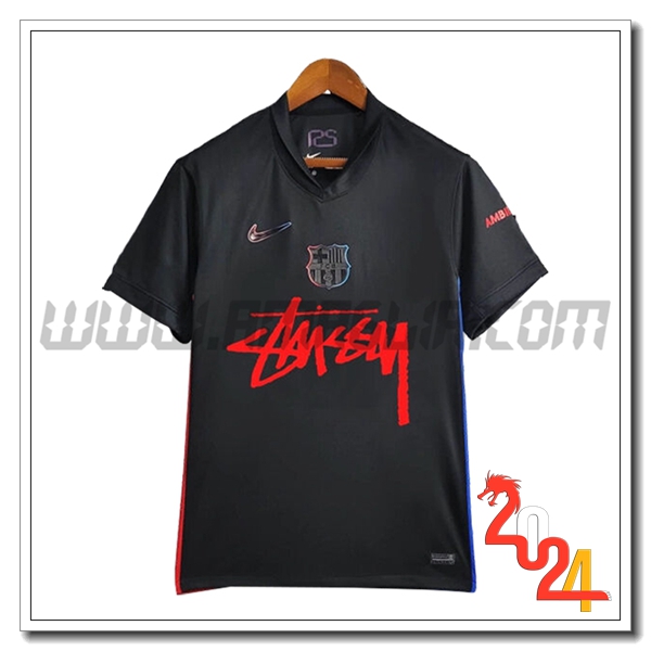 Maglia Calcio FC Barcelone Seconda Edizione co-branded 2024 2025