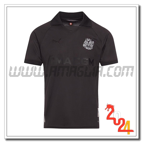 Nuovo Maglia Marsiglia OM 125th Anniversary 2024 2025 Nero