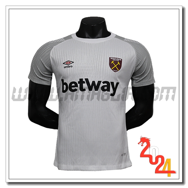 Maglia Calcio West Ham Edizione speciale 2024 2025 Bianco