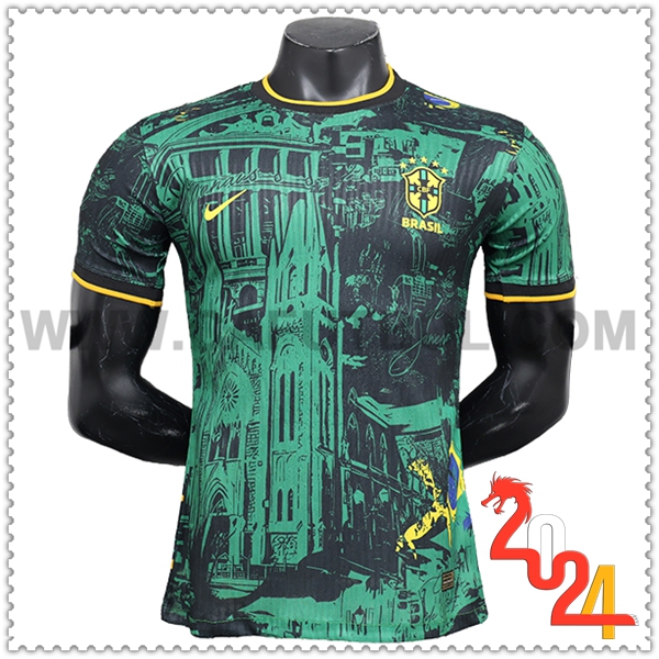 Maglia Squadra Brasile Edizione Speciale 2024 2025 Verde